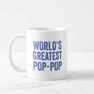 Mug Meilleure Fête des pères pop pop pop du monde