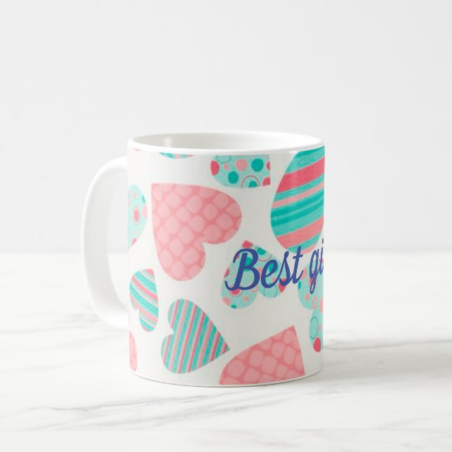 Mug Meilleure fille (Devant gauche)