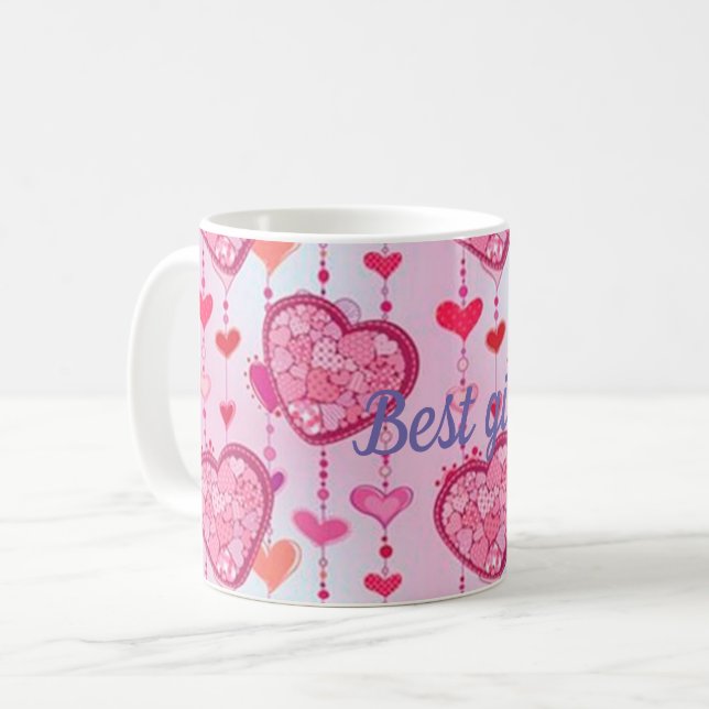 Mug Meilleure fille (Devant gauche)
