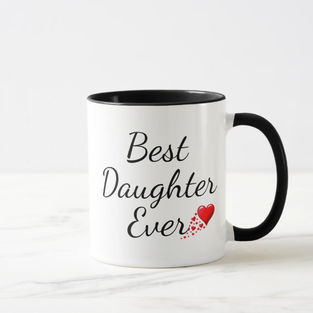 Mug MEILLEURE FILLE JAMAIS Proverbes personnalisés 31 (Droite)