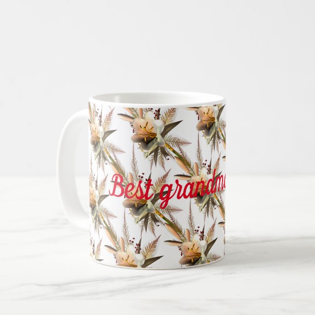 Mug Meilleure grand-mère (Devant gauche)