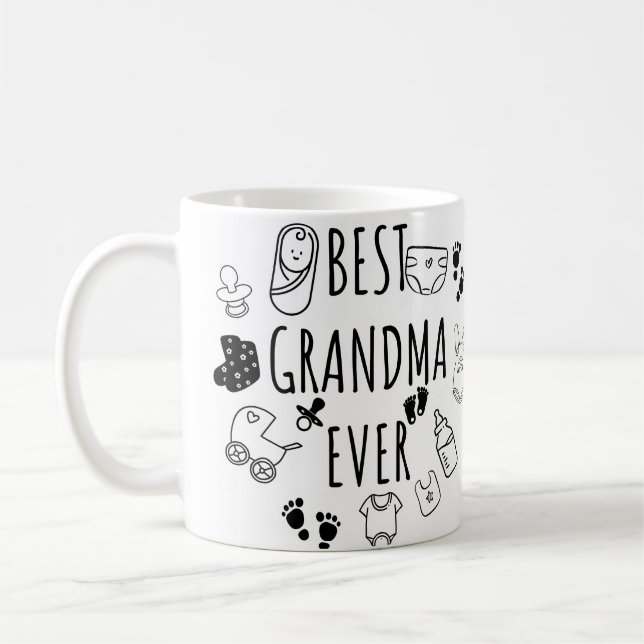 Mug Meilleure grand-mère (Gauche)