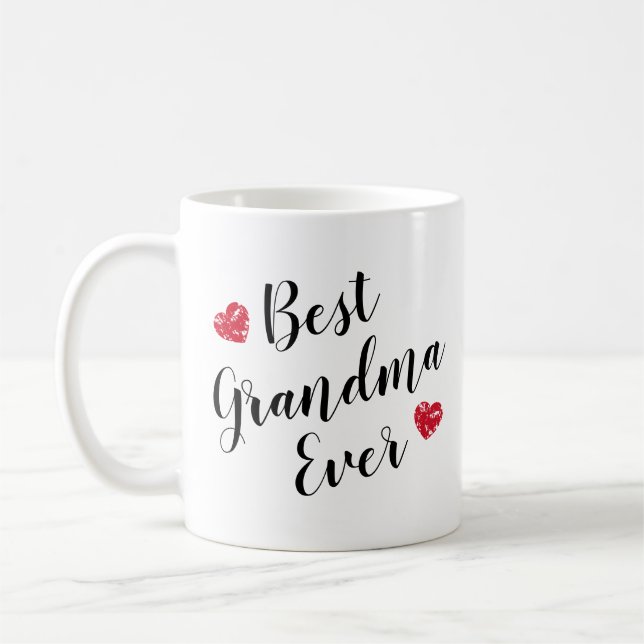 Mug Meilleure grand-mère du monde (Gauche)