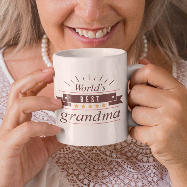 Mug Meilleure grand-mère du monde (World's Best Grandma Coffee Mug)