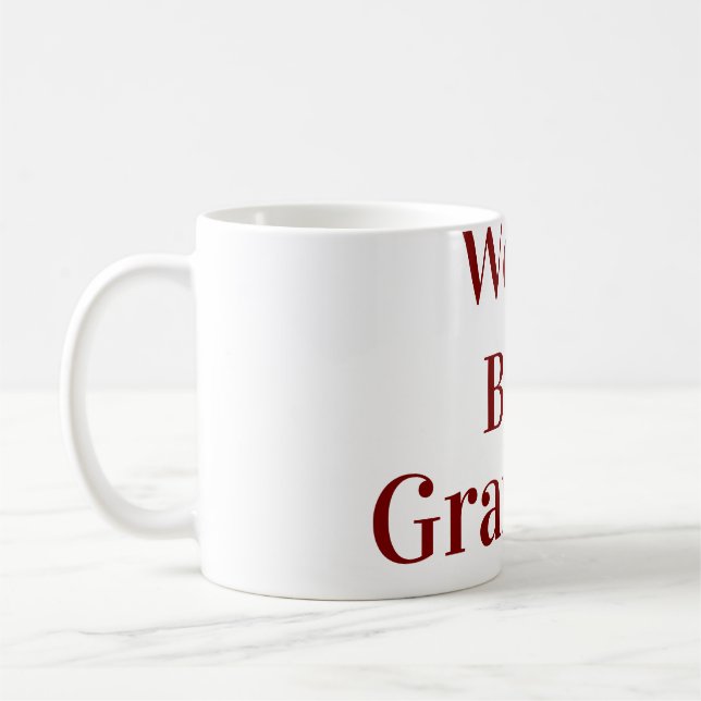 Mug Meilleure grand-mère du monde grand-mère grands-pa (Gauche)