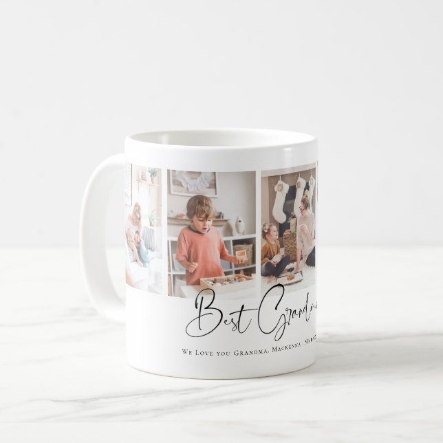 Mug Meilleure grand-mère jamais nous vous aimons Colla (Devant gauche)