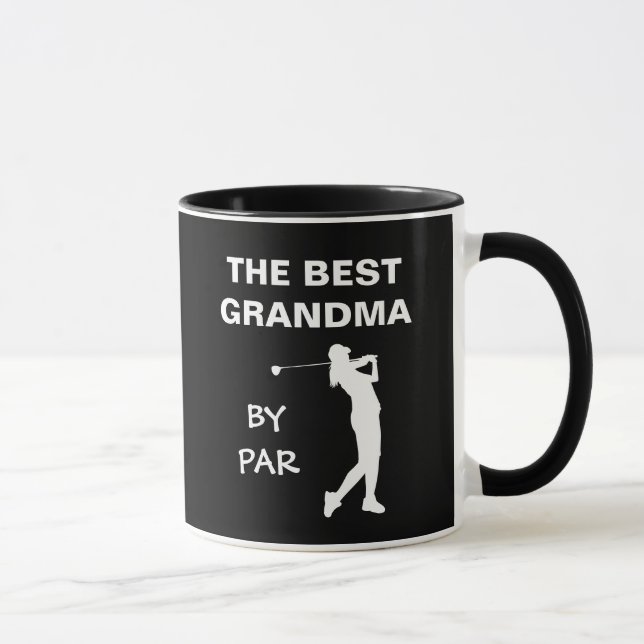 Mug Meilleure Grand-Mère Par Parc Golf Nana Gram Golfe (Droite)