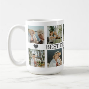 Mug Meilleure Grand-mère Photo Collage – Cadeau avec d