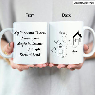 Mug Meilleure grand-mère pour toujours longue distance