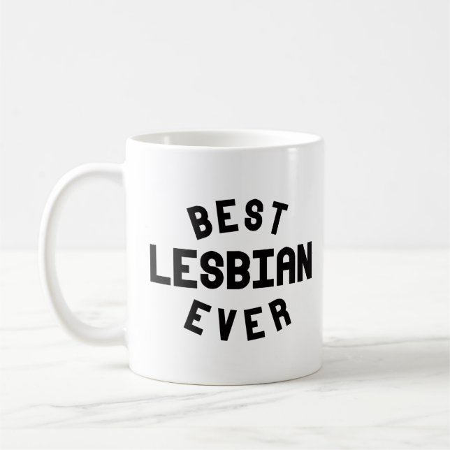 Mug Meilleure Lesbienne de tous les temps (Gauche)