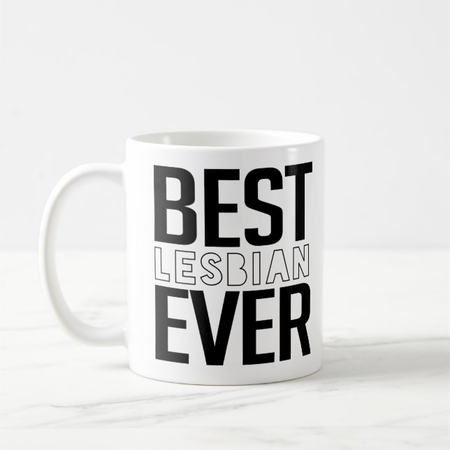 Mug Meilleure-Lesbienne-De-Tous-Les-Temps (Gauche)