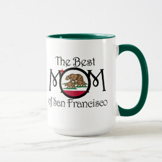 Mug Meilleure maman à San Francisco avec 2 Cubs 15oz M