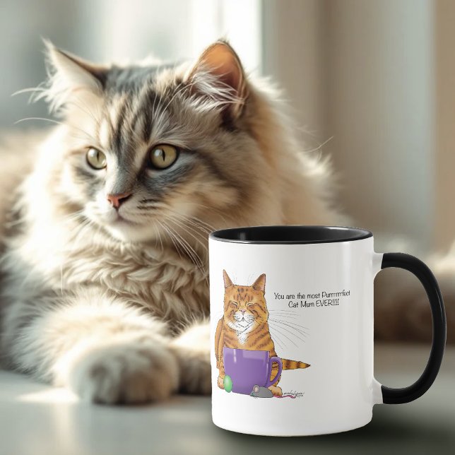 Mug Meilleure maman au chat jamais ! (Créateur téléchargé)
