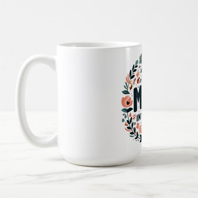 Mug Meilleure maman au monde - Fleur de fer (Gauche)