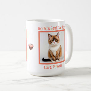 Mug Meilleure maman chatte du monde Personnaliser (Mun