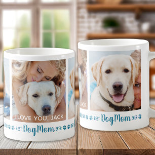 Mug Meilleure maman chien jamais amusant Turquoise 3 P