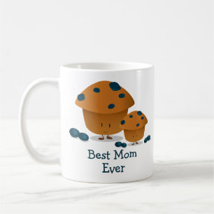 Mug Meilleure Maman Cuisine de muffin aux bleuets