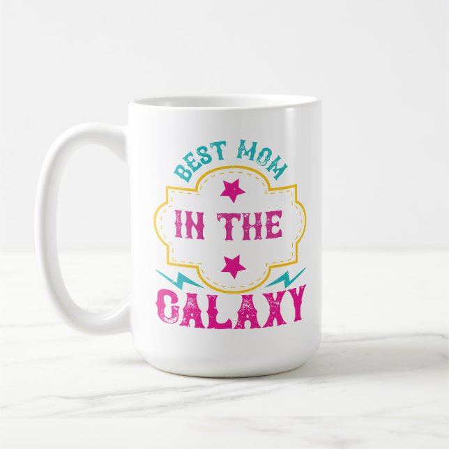 Mug Meilleure maman dans la Galaxie (Gauche)