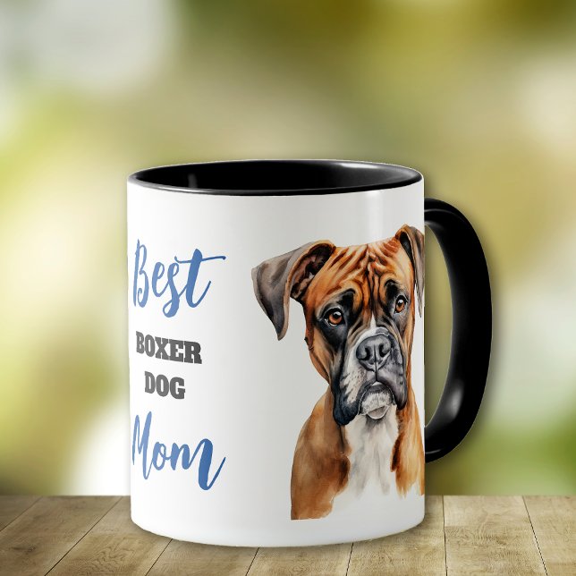 Mug Meilleure Maman de Boxer (Créateur téléchargé)