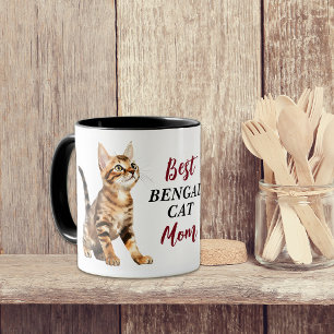 Mug Meilleure maman de chat au Bengale