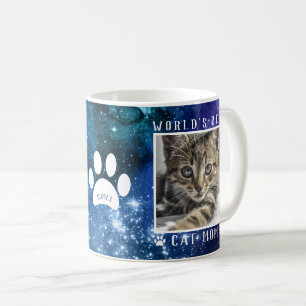 Mug Meilleure Maman de Chat au Monde Empreintes de Pat