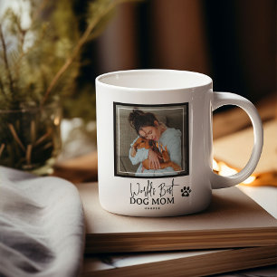 Mug Meilleure maman de chien au monde Photo personnali