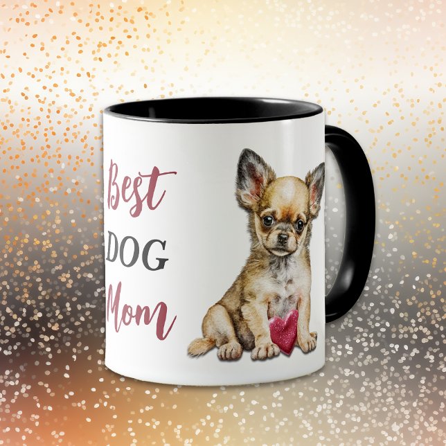 Mug Meilleure maman de chien Chihuahua (Créateur téléchargé)