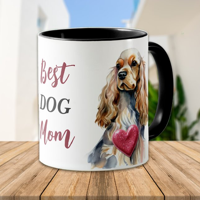 Mug Meilleure maman de chien Cocker Spaniel (Créateur téléchargé)