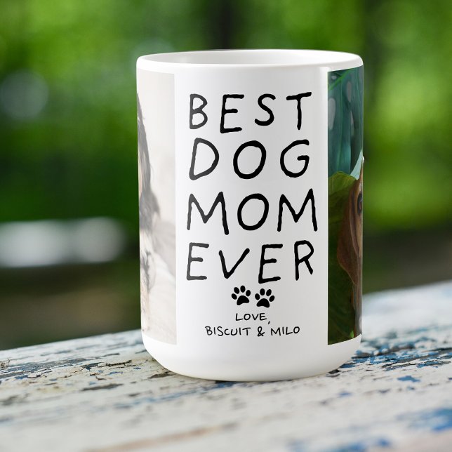 Mug Meilleure Maman de Chien de la part du Chien Deux  (Créateur téléchargé)
