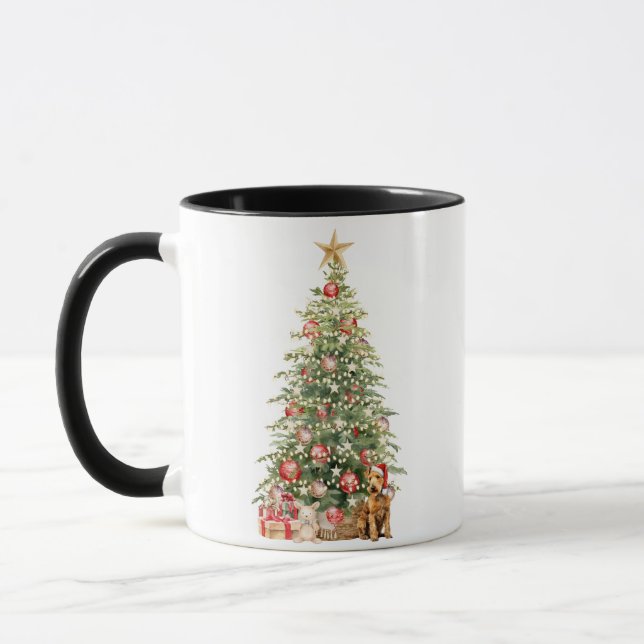 Mug Meilleure Maman de Chien de Tous les Temps Airedal (Gauche)