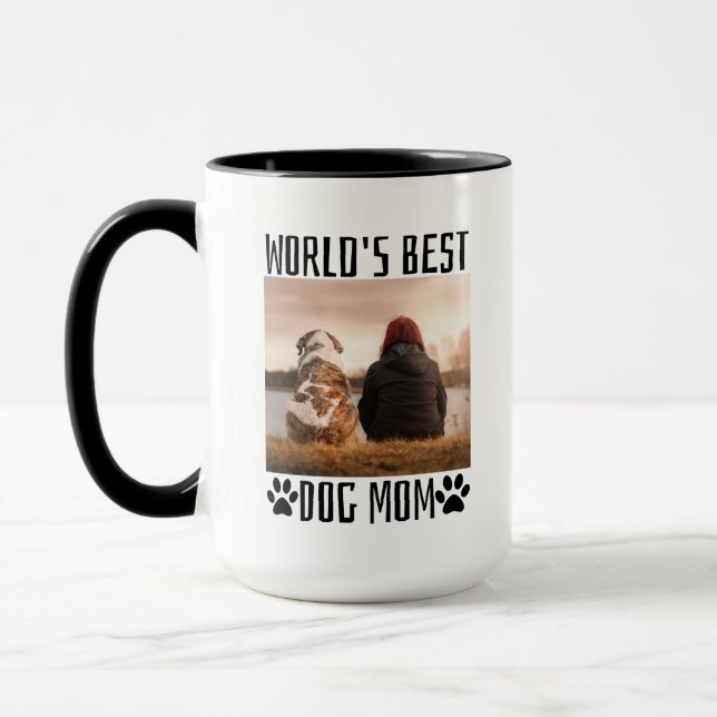 Mug Meilleure Maman de Chien du Monde (Gauche)