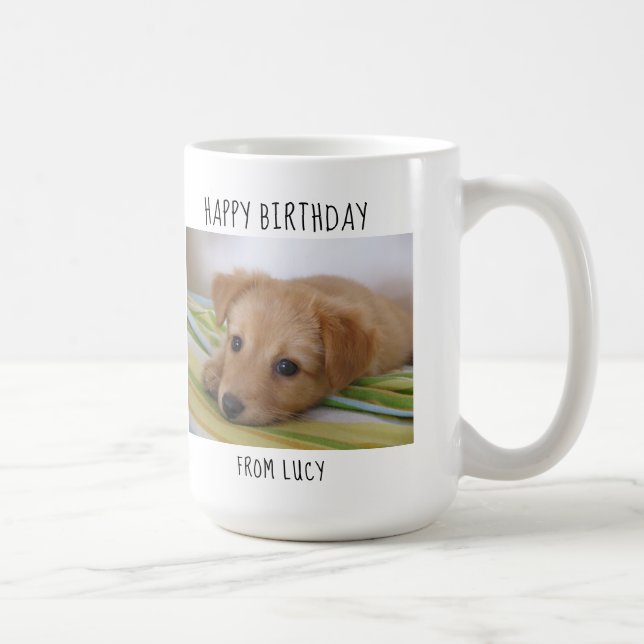 Mug Meilleure maman de chien du monde - coutume Joyeux (Droite)
