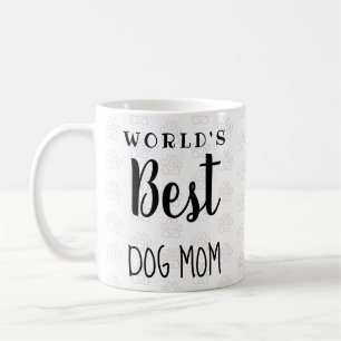 Mug Meilleure maman de chien du monde - personnalisabl