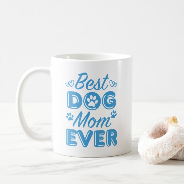 Mug Meilleure maman de chien jamais (Avec donut)