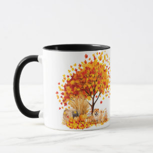 Mug Meilleure maman de chien jamais automne, Chow Chow
