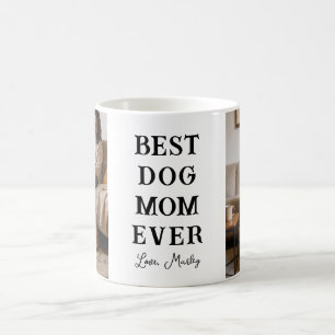 Mug Meilleure Maman de Chien Personnalisée 2 Photo F