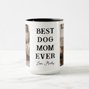 Mug Meilleure Maman de Chien Personnalisée 2 Photo F