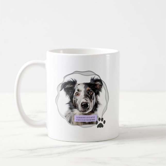 Mug Meilleure Maman de Chien Photo (Gauche)