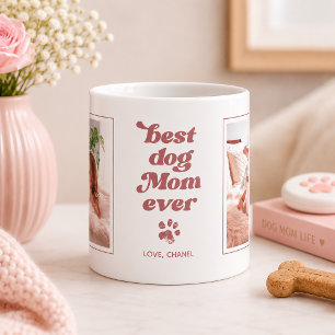 Mug Meilleure maman de chien   Photo personnalisée Ros