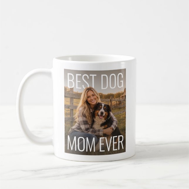Mug Meilleure Maman de Chien PhotoPop (Gauche)