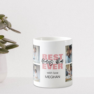 Mug Meilleure Maman de Rémplacement Moderne Collage