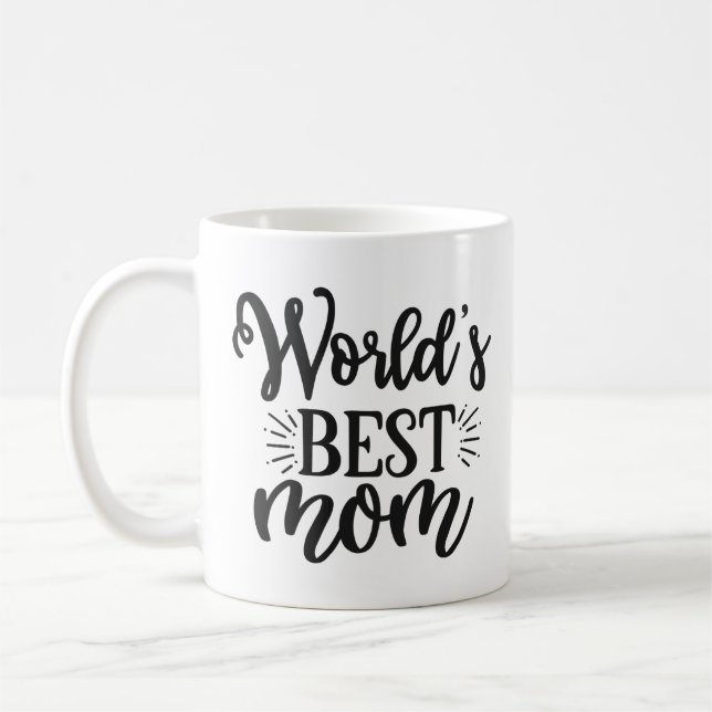 Mug Meilleure maman du monde (Gauche)