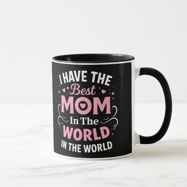 Mug Meilleure maman du monde (Droite)