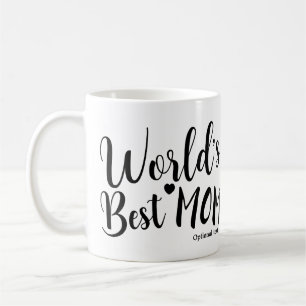 Mug MEILLEURE MAMAN DU MONDE Anniversaire Nom Personna