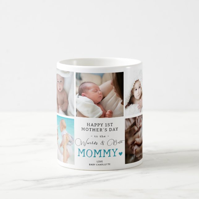 Mug Meilleure maman du monde - Bonne 1ère fête des mèr (Centre)