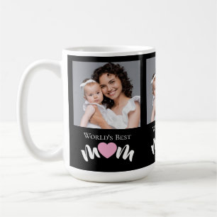 Mug Meilleure Maman du Monde Cœur Mignon Élégant Prati