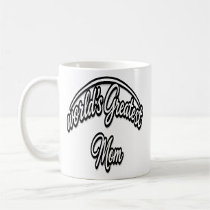Mug Meilleure Maman du Monde Élégant Design Cursif