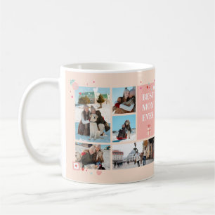 Mug Meilleure maman Ever 5 Photo Fête des mères Coll