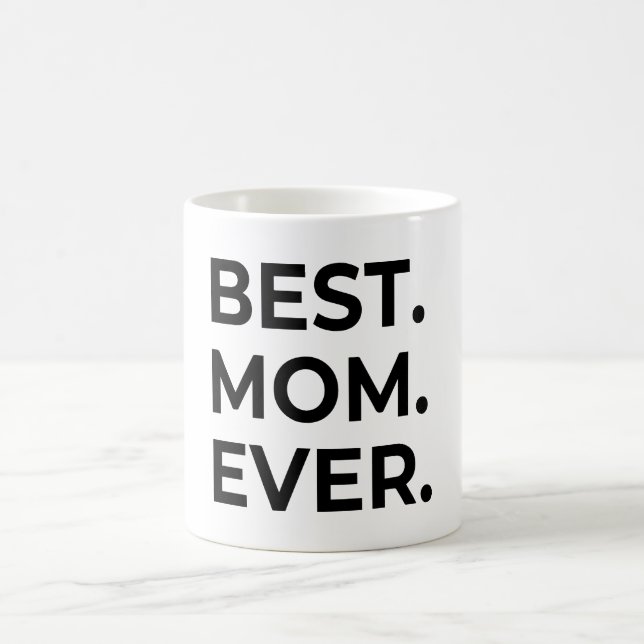 Mug Meilleure Maman Ever, Je T'aime Maman, Cadeau de F (Centre)