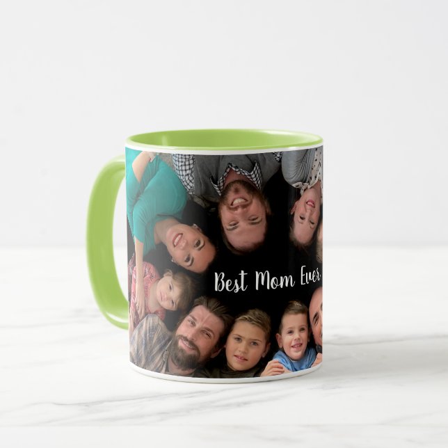 Mug Meilleure maman Ever Maman Ta maman Photo de maman (Devant gauche)